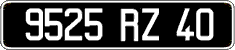 French license plate, FNI