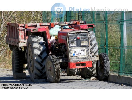16 FY 497, Massey Ferguson 200-Series