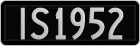 License plate of New Zealand, AB1(234)