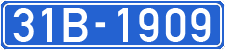 License plate of Vietnam, Government and public administrations