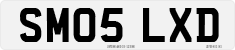 License plate of the United Kingdom, 2001 year system