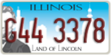 Illinois, A12 3456