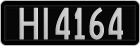 License plate of New Zealand, AB1(234)