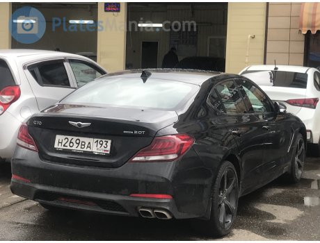 н269ва193, Genesis G70