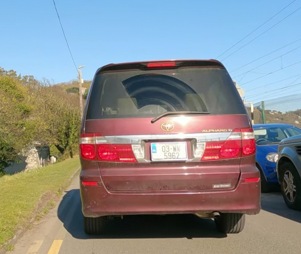 03-WW-5962, Toyota Alphard 1st gen (G/V) (AH10), 2002–2008