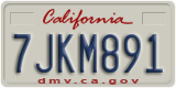 California, Passenger Car (1ABC234)