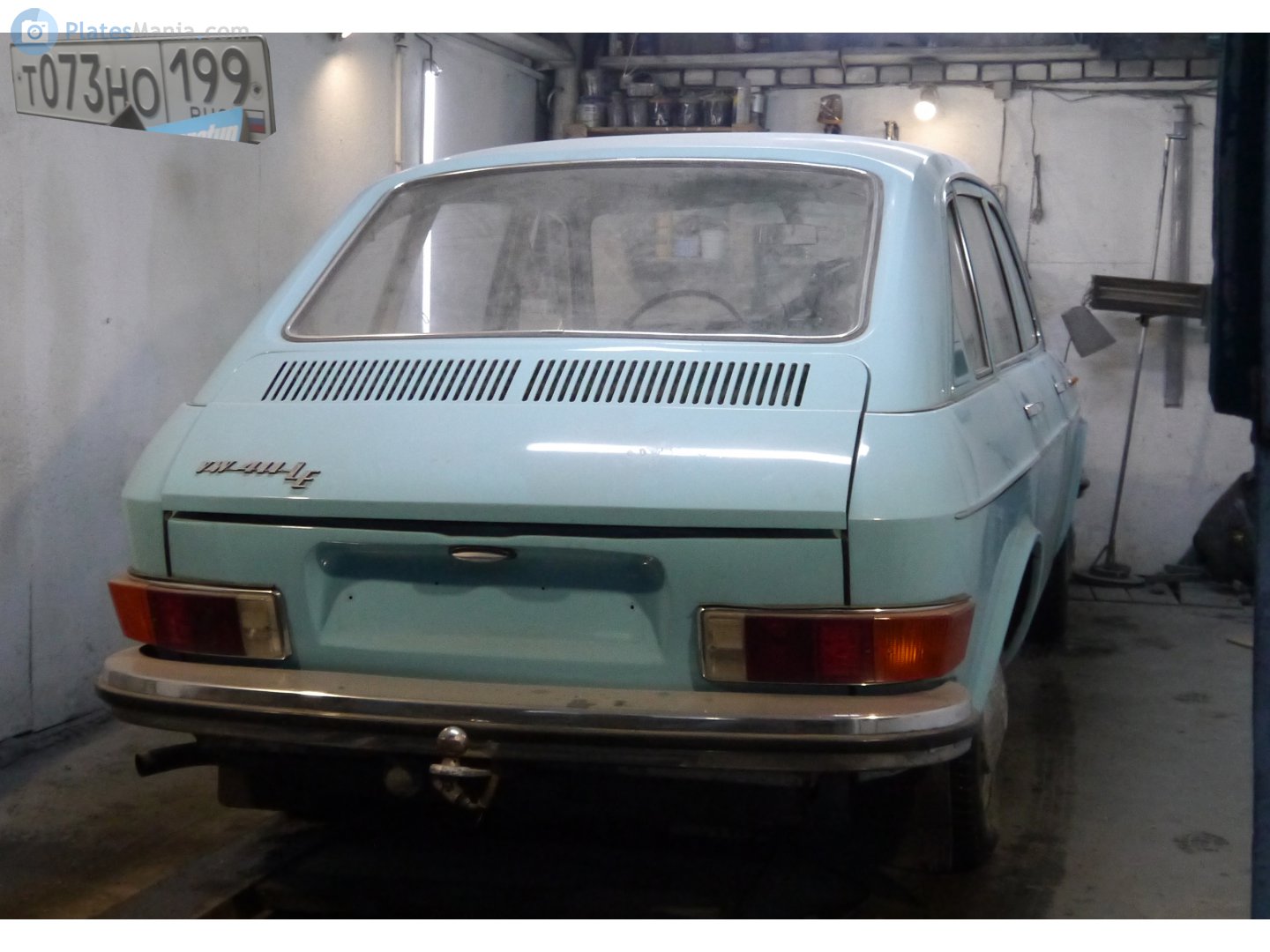 т 073 но 199, Volkswagen Typ 4 (411) 4-door Fastback, 1968–1972