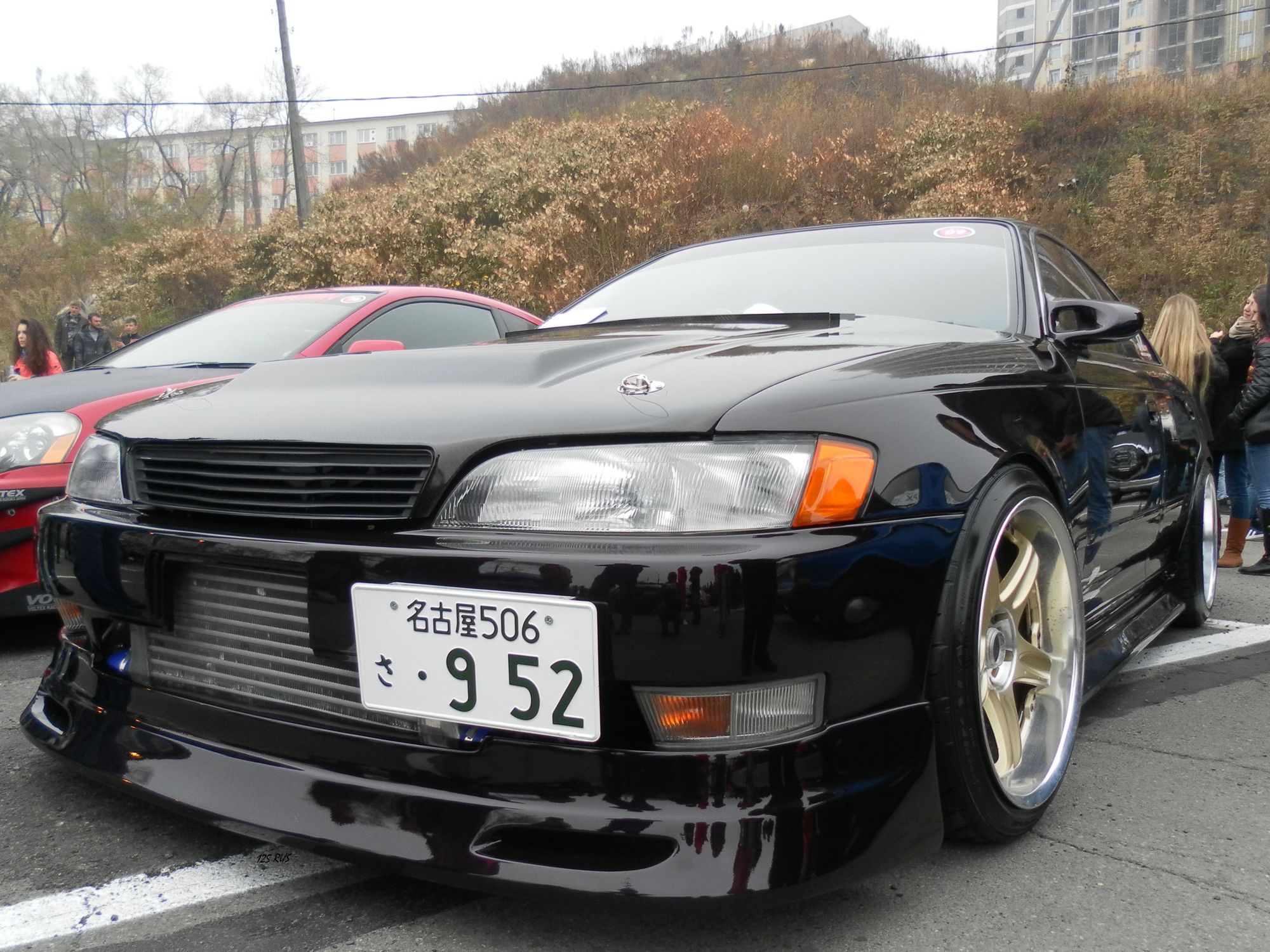 名古屋 506 さ 952, License plate without vehicle 