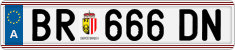 License plate of Austria, Regular plates