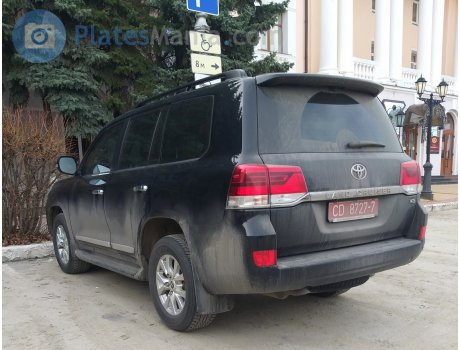 CD 8727-7, Toyota Land Cruiser