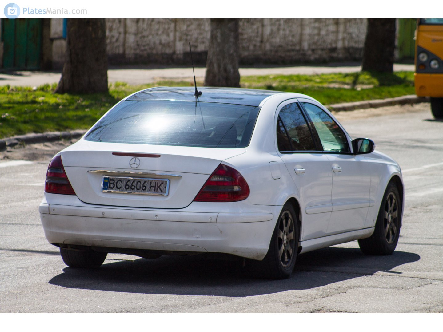 BC 6606 HK, Mercedes-Benz E-Klasse 3rd gen Sedan (W211), 2002­–2009