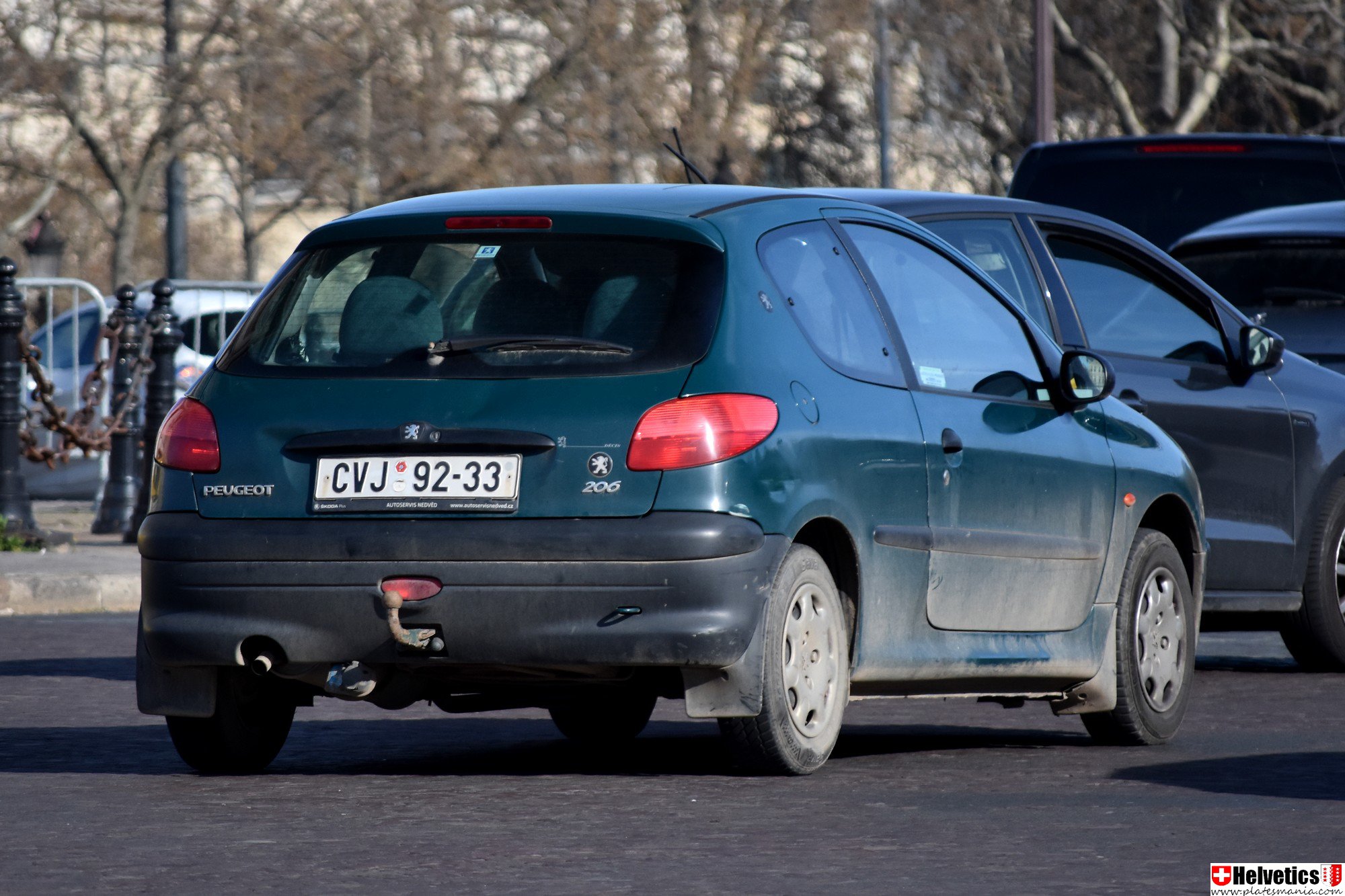 CVJ 92-33, Peugeot 206 1st gen 3-door Hatch (T10), 1998–2009