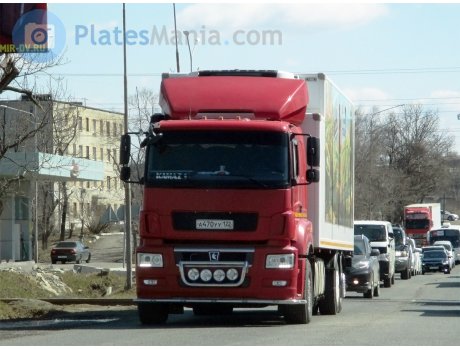 а470уу122, KamAZ 6520