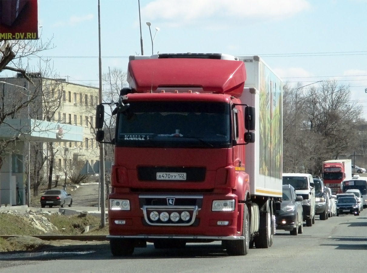 а 470 уу 122, KamAZ 6520 65208, 2017–