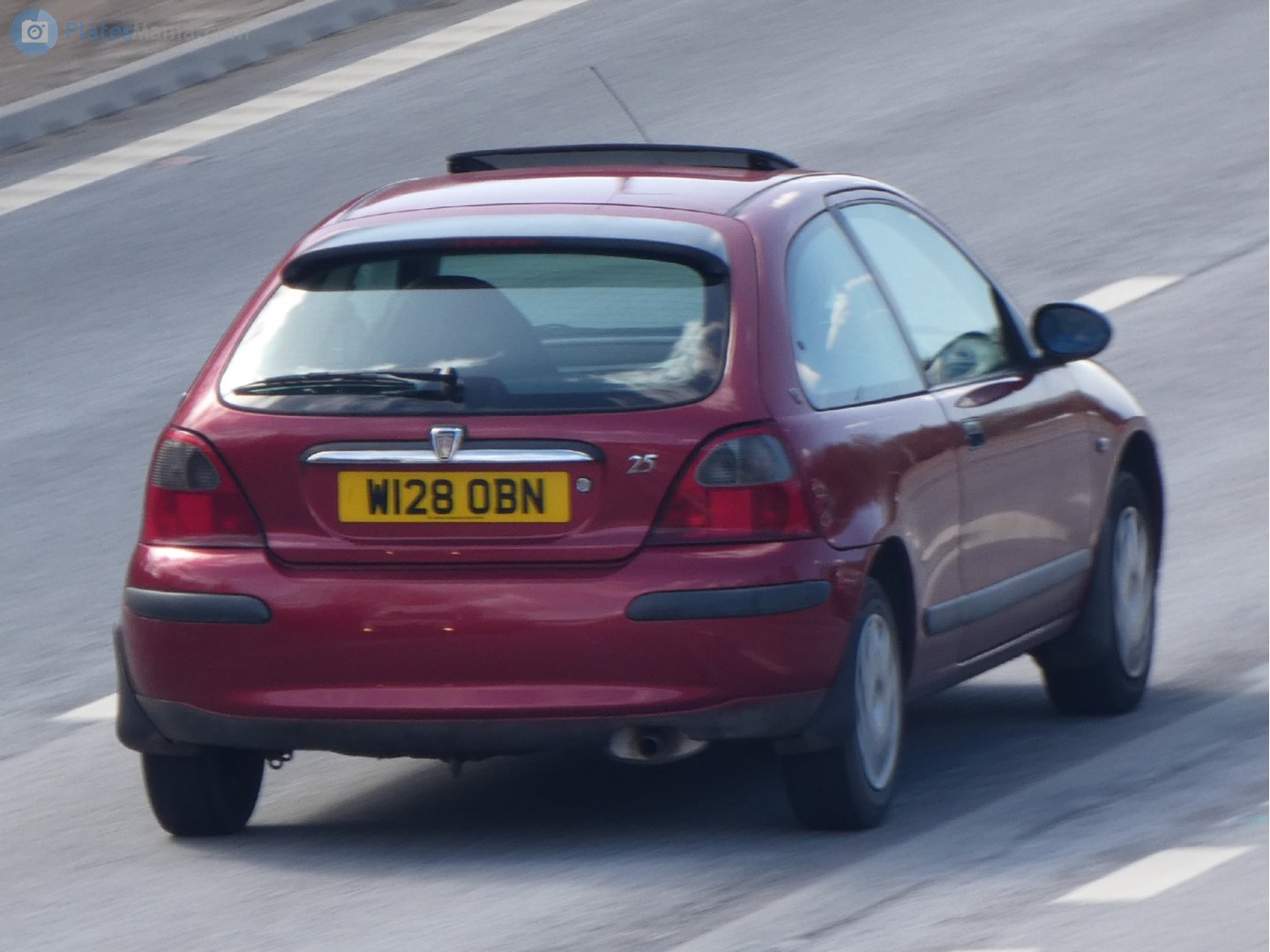 W128OBN, Rover 25 1st gen 3-door Hatch (RF), 1999–2004