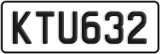 License plate of New Zealand, ABC1(23)