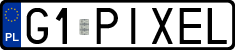 License plates of Poland, Vanity Plates