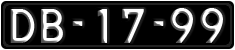 License plate of Portugal, Regular plates