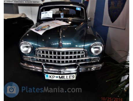 KP MILLE9, FIAT 1400