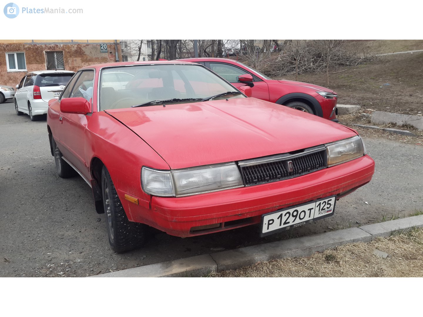 р 129 от 125, Toyota Corona 8th gen Coupe (T160), 1985–1989
