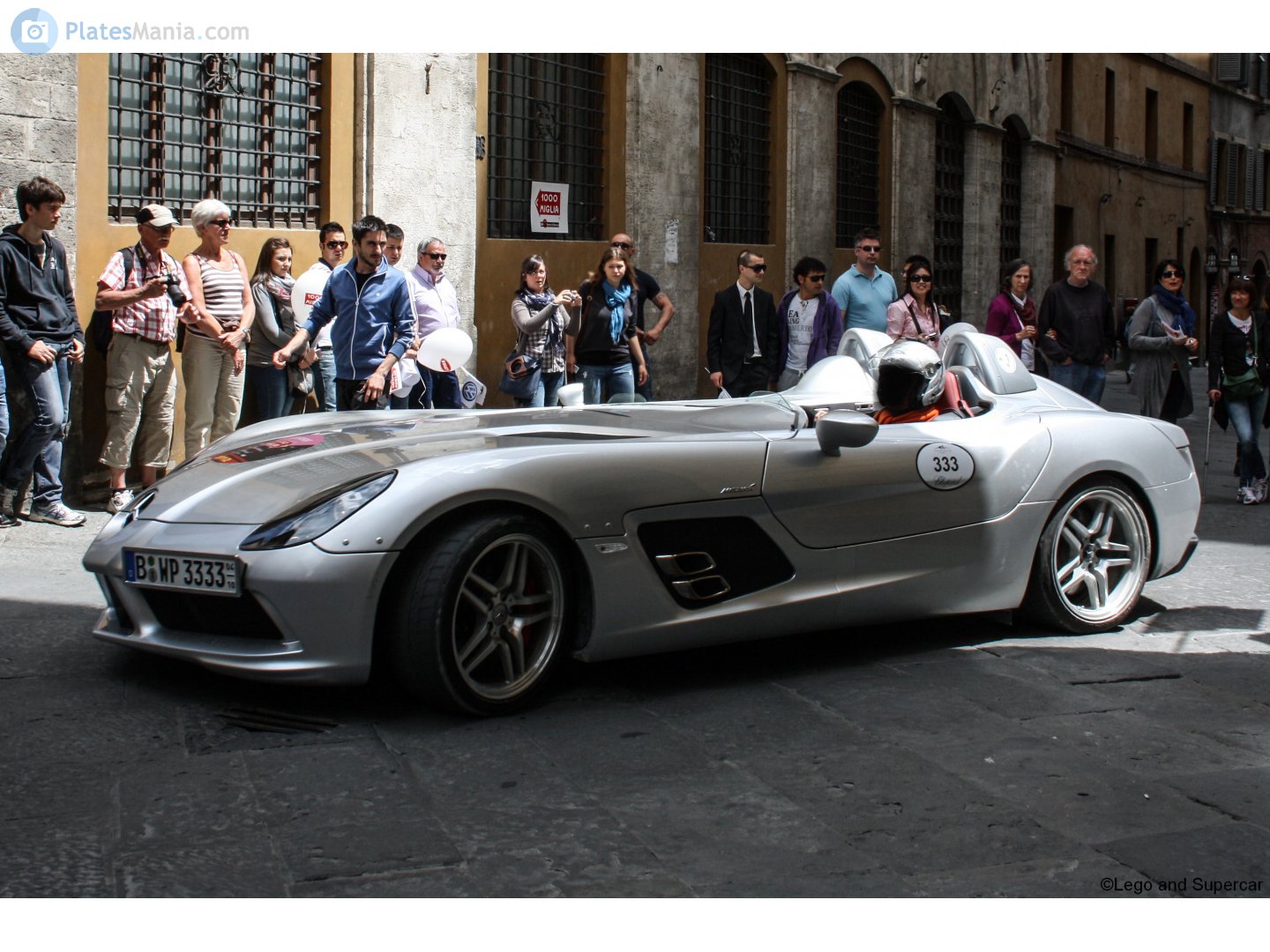 B WP 3333 (04/10), Mercedes-Benz SLR McLaren 1st gen (Stirling Moss) Speedster (Z199), 2009