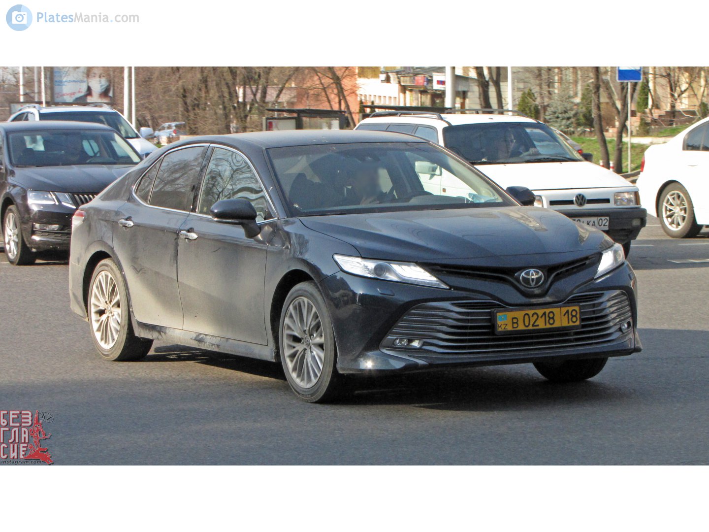 B 0218 18, Toyota Camry 8th gen (XV70), 2017–