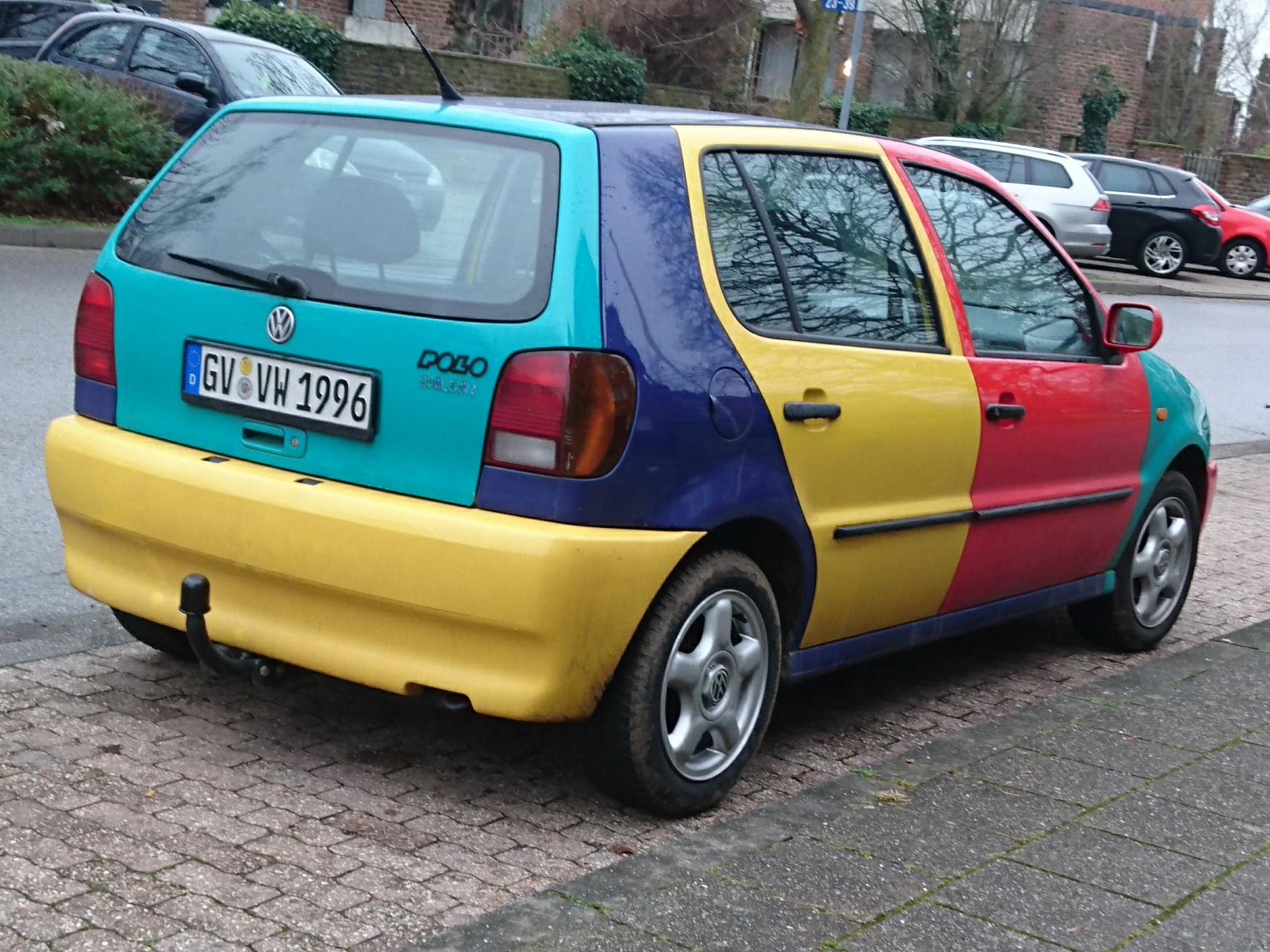 GV VW 1996, Volkswagen Polo 3rd gen 5-door Hatch (6N), 1994–1999