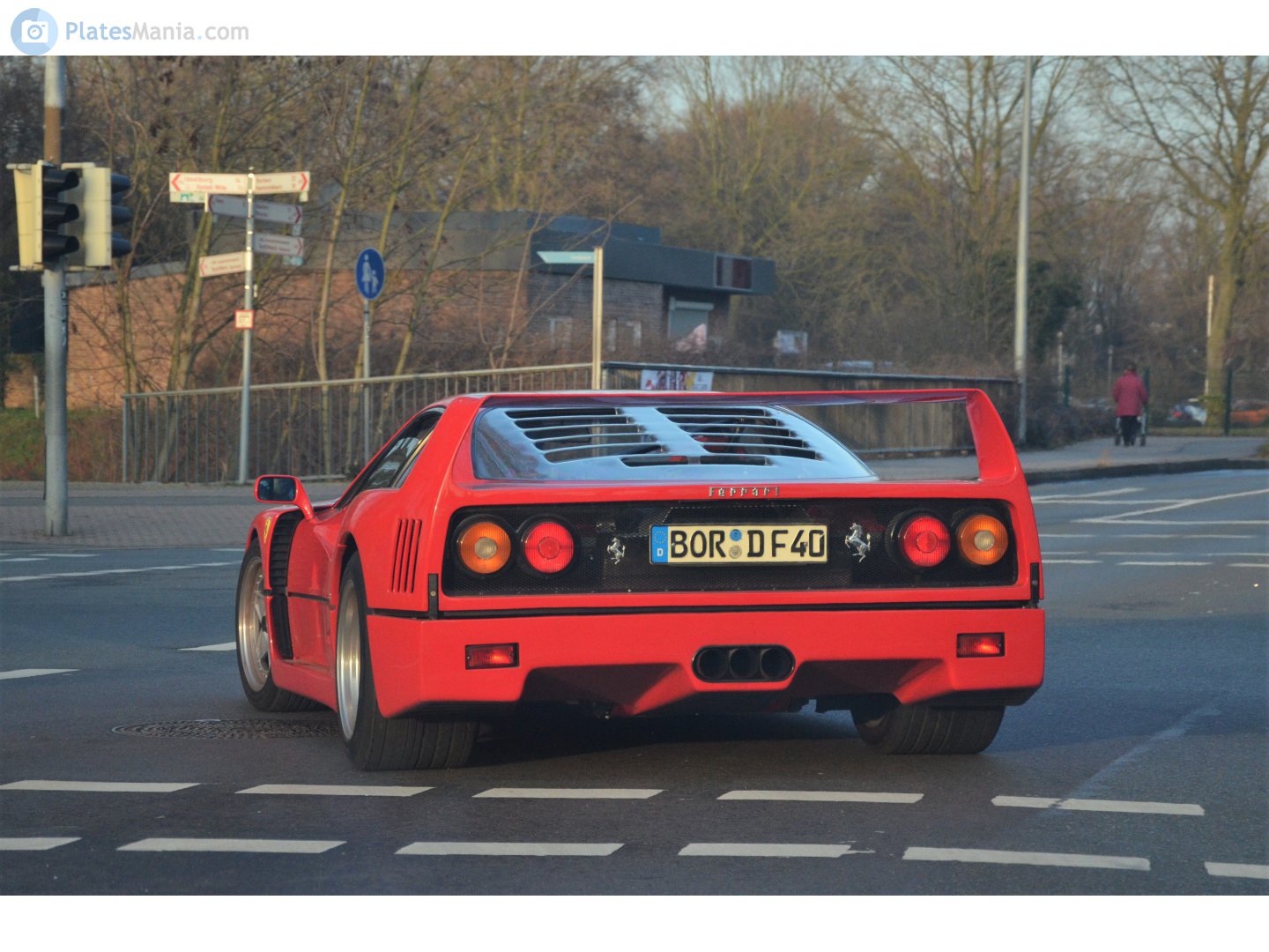 BOR DF 40, Ferrari F40 1st gen (F120), 1987–1992