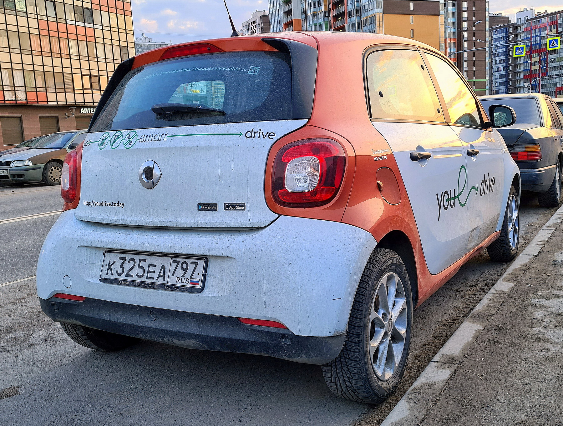 к 325 еа 797, Smart ForFour 2nd gen (W453), 2014–2019