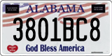 Alabama, God Bless America (1234AB5)