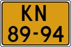 License plate of the Netherlands, Military
