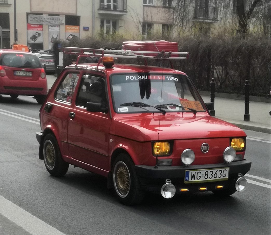 WG 8363G, FIAT 126 126 el/elx, 1994–2000