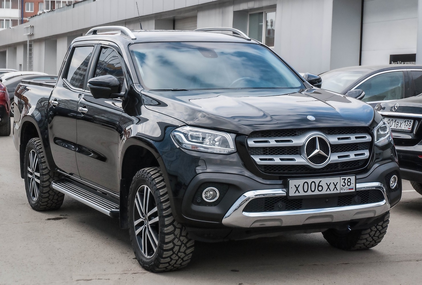 х 006 хх 38, Mercedes-Benz X-Klasse 1st gen (W470), 2017–2020