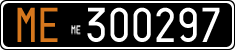 License plate of Italy, Cars (1927 year series)