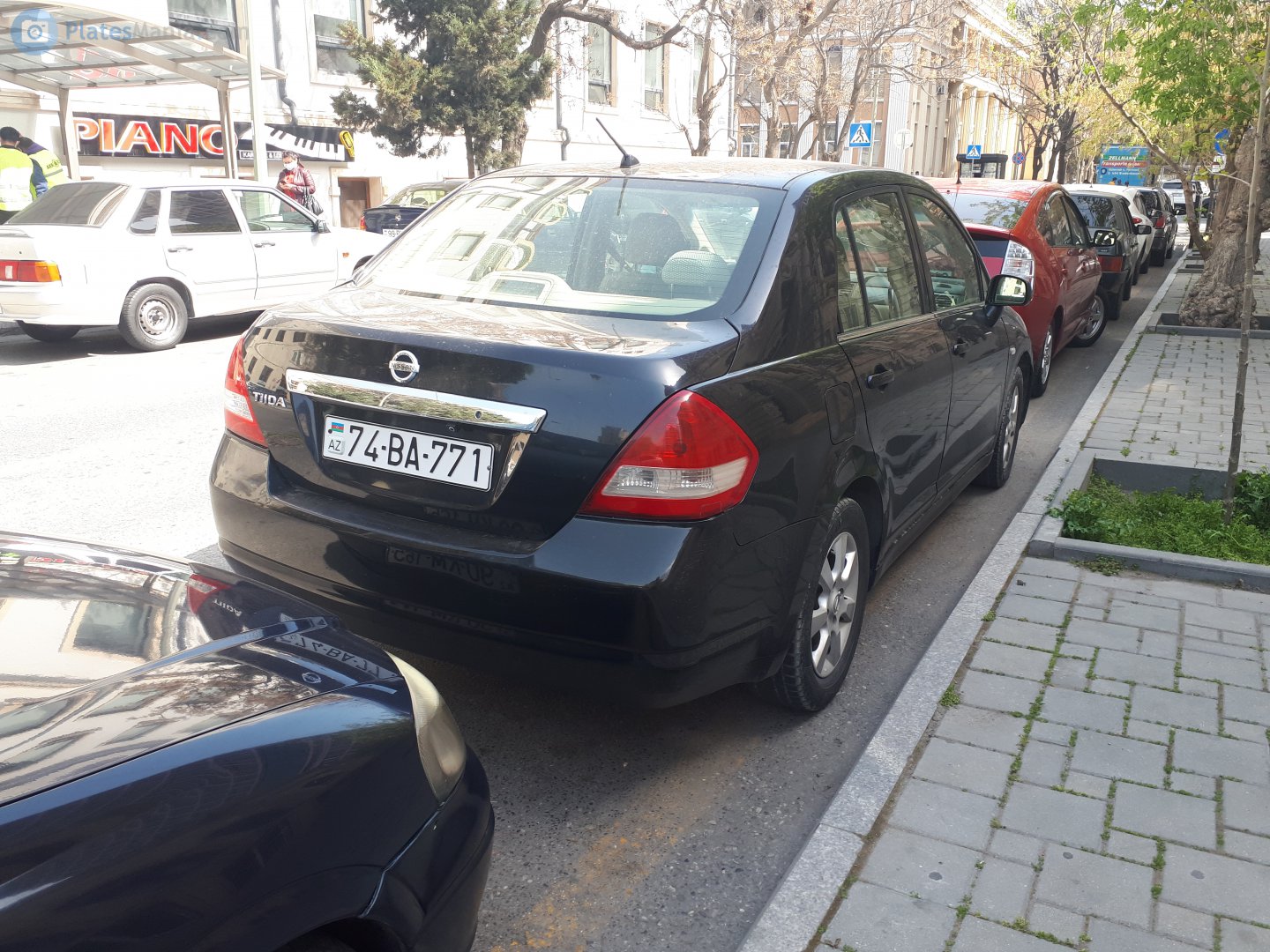 74 BA 771, Nissan Tiida 