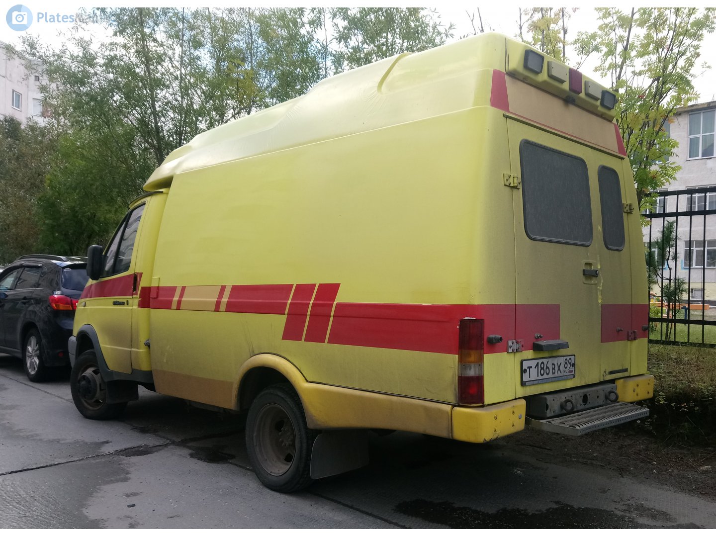 т 186 вх 89, GAZ 3302 ГАЗель 3986 (Profile OY), 1997–2003