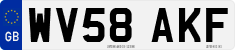 License plate of the United Kingdom, 2001 year system