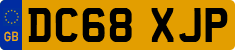 License plate of the United Kingdom, 2001 year system