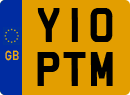License plate of the United Kingdom, 1983 year system
