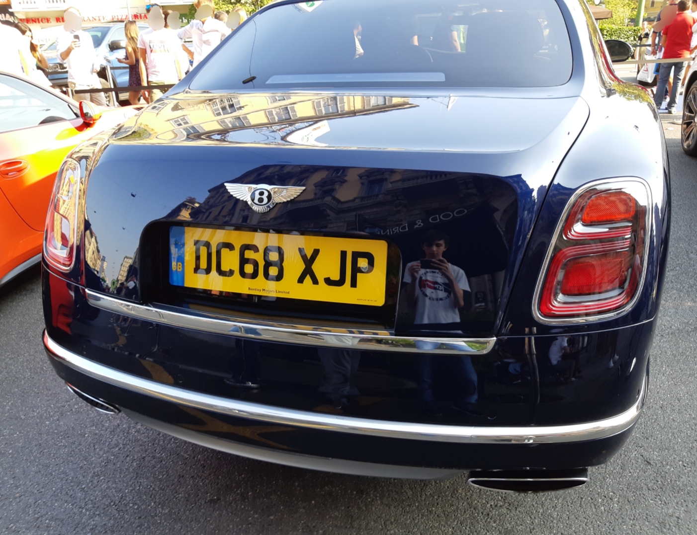 DC68XJP, Bentley Mulsanne 2nd gen (3Y), facelift, 2016–2020