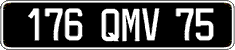 French license plate, FNI