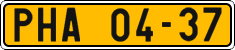 License plate of the Czech Republic, Commercial vehicles (1960)