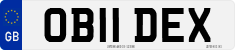 License plate of the United Kingdom, 2001 year system