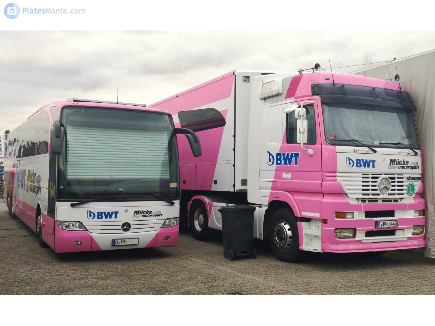 B PM 3443, Mercedes-Benz Actros 1st gen (MP1), 1996–2003