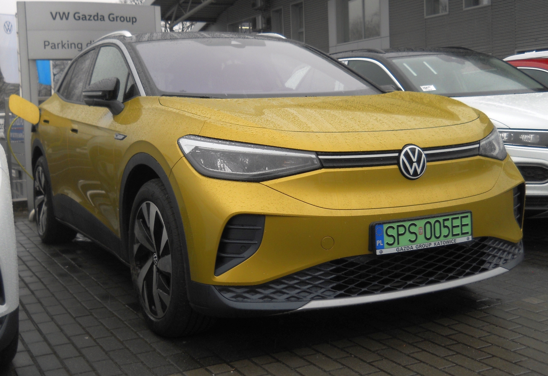 SPS 005EE, License plate without vehicle 