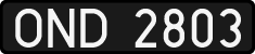 License plates of Poland, 1976 year system