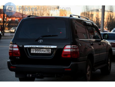 т999рн98, Toyota Land Cruiser