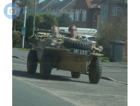 181 UXD, Volkswagen Typ 166 Schwimmwagen