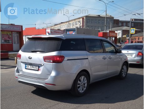 AX 3594 KE, Kia Sedona