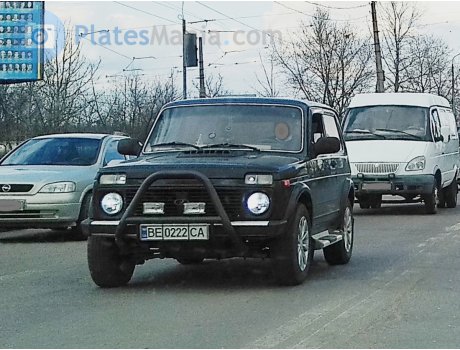 BE 0222 CA, Lada (VAZ) 2121 Нива